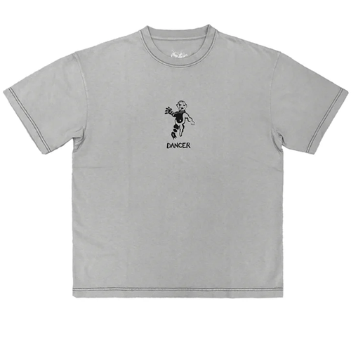 Dancer - OG Logo Tee - Oyster Grey