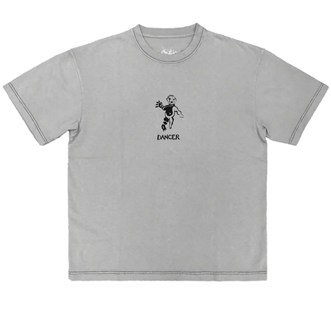 Dancer - OG Logo Tee - Oyster Grey