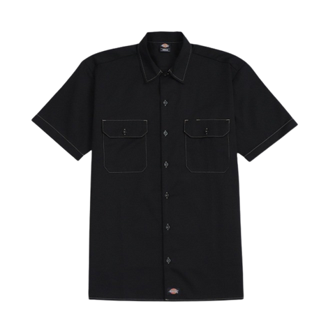 Dickies -  1574 Contrast S/S Work Shirt - Black