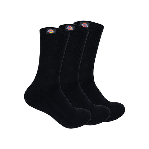 Dickies - Classic Label Socks - 3 Pack - Black