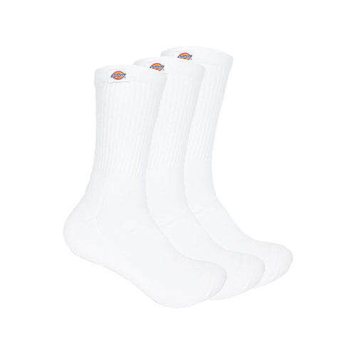 Dickies - Classic Label Socks - 3 Pack - White