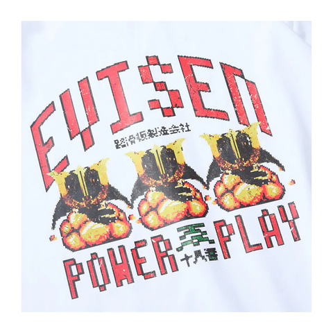 Evisen - Dot Power Play Tech Tee - White