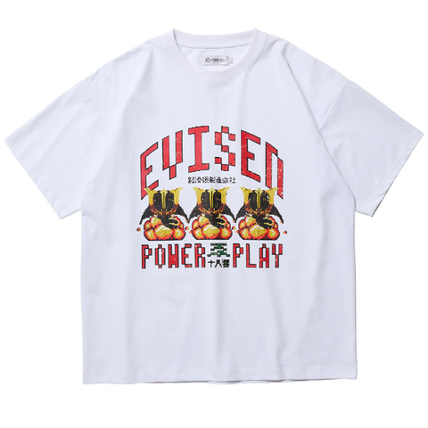 Evisen - Dot Power Play Tech Tee - White