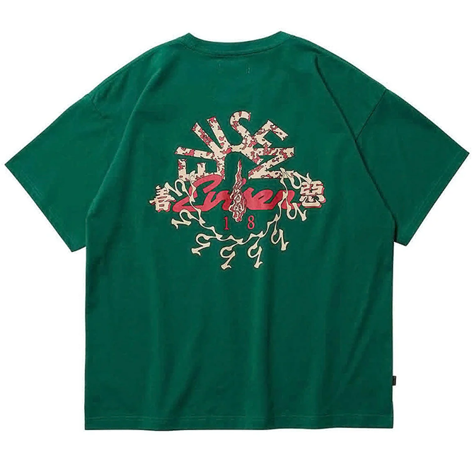 Evisen - Eye Fire Tech Pocket Tee - Green