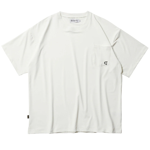 Evisen - Stretch Fiber Pocket Tee - White