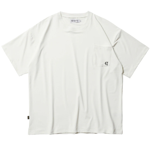 Evisen - Stretch Fiber Pocket Tee - White