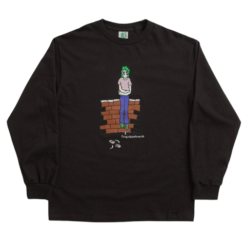 Frog - Broken Glasses LS Tee - Black