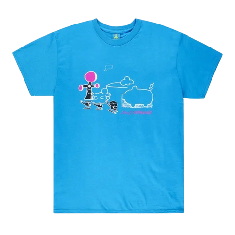 Frog - Cloud Land Tee - Turquoise