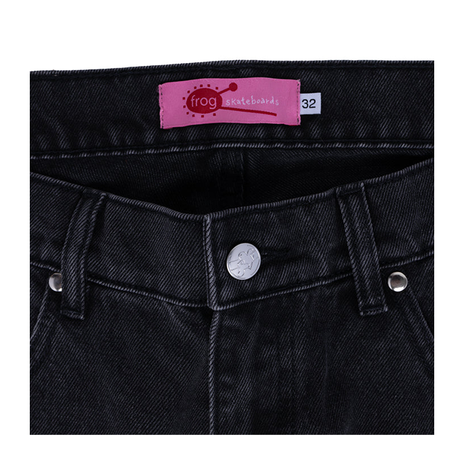 Frog - Five Pocket Denim - Washed Black