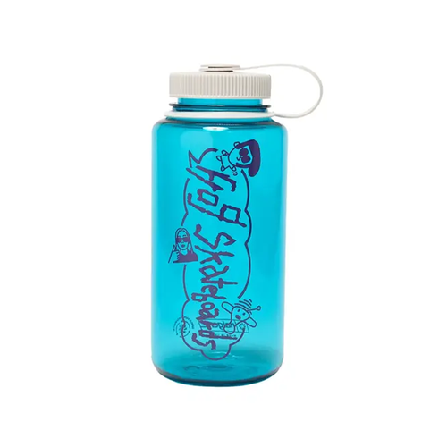 Frog - Nalgene Water Bottle - Blue