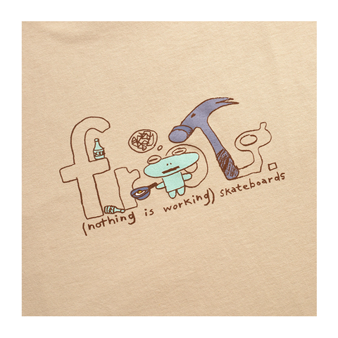 Frog - Nothing Is Working Tee - Sand