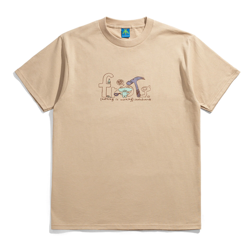 Frog - Nothing Is Working Tee - Sand