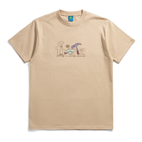 Frog - Nothing Is Working Tee - Sand