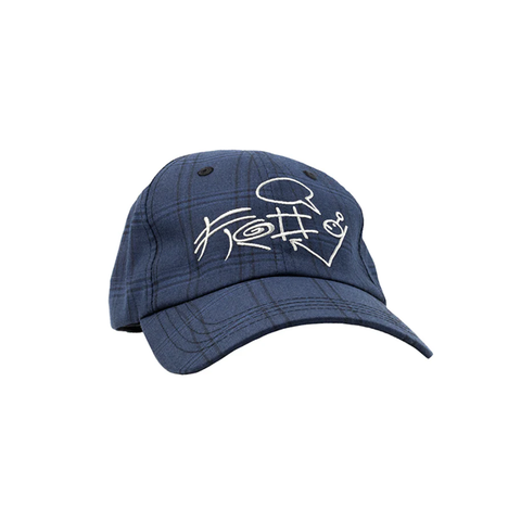 Frog - Plaid G Cap - Navy