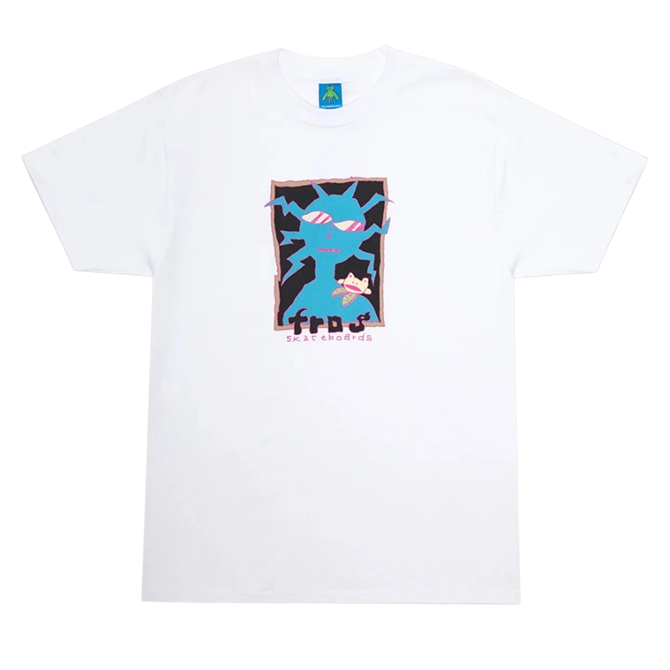 Frog - Shoulder Frog Tee - White