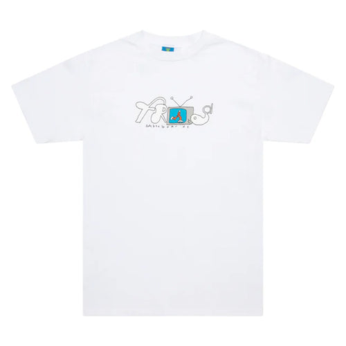 Frog - Television Tee - White