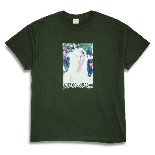 Fucking Awesome - Painterly S/S Tee - Forest Green