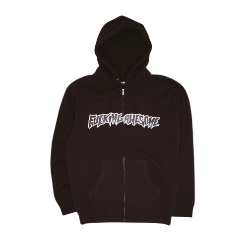 Fucking Awesome - Stamp Logo Zip Hoodie - Black