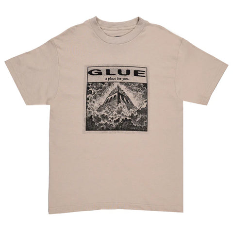 Glue - A Place For You Tee - Sand