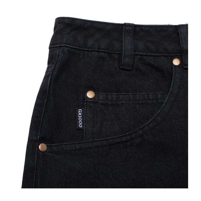 GX1000 - Baggy Pant - Distressed Black