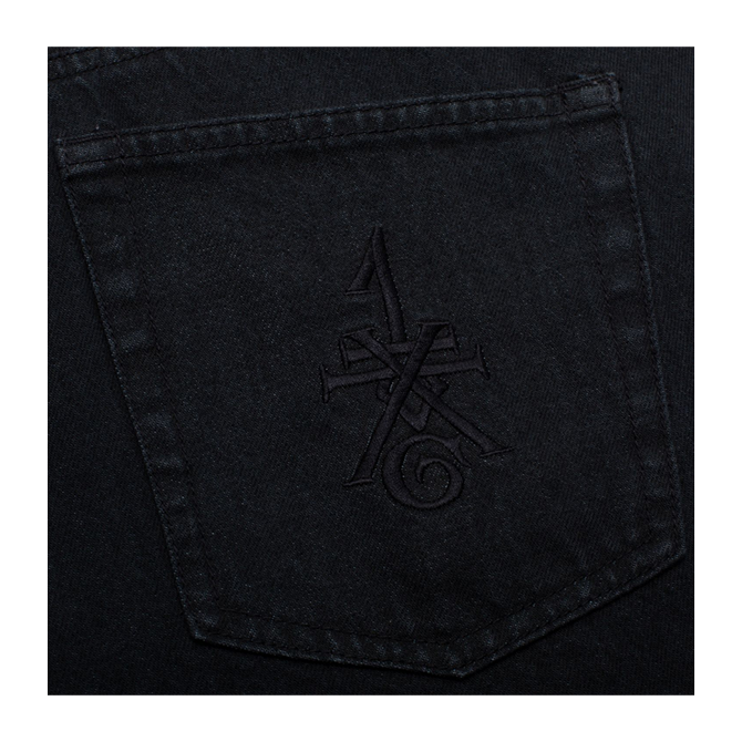 GX1000 - Baggy Pant - Distressed Black