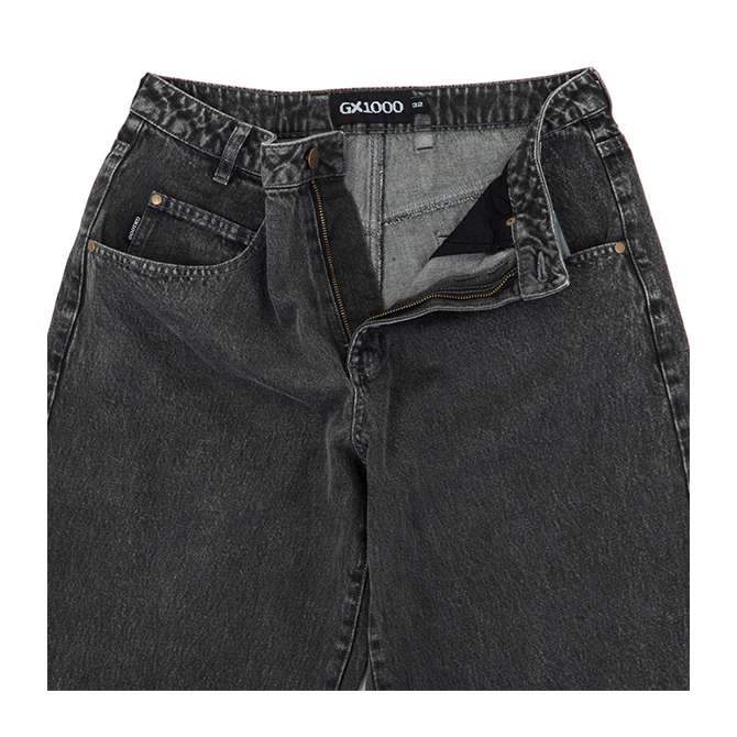 GX1000 - Baggy Pant - Distressed Charcoal