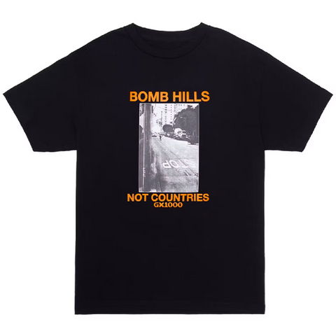 GX1000 - Bomb Hills Tee - Black/Orange