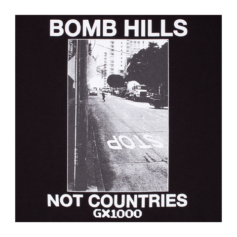 GX1000 - Bomb Hills Tee - Black/White