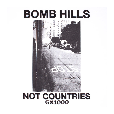 GX1000 - Bomb Hills Tee - White/Black