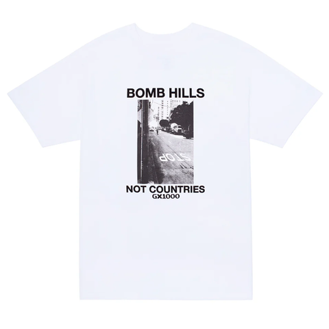 GX1000 - Bomb Hills Tee - White/Black