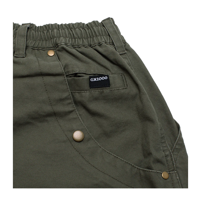 GX1000 - Canvas Field Pant - Military Green