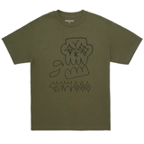 GX1000 - Encino Tee - Military Green