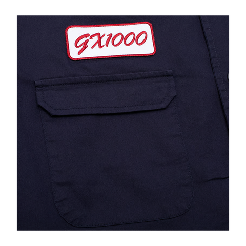 GX1000 - Fertilizer Button Down Shirt - Navy Blue