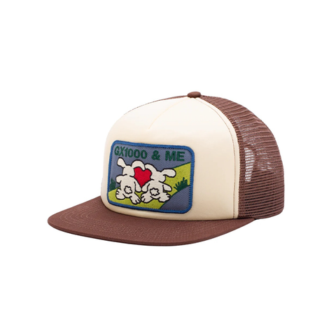 GX1000 - GX & Me Trucker Cap - Brown