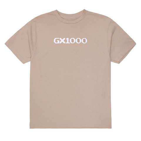 GX1000 - OG Logo Tee - Sand/White
