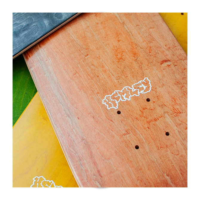 Hemley - Concrete Logo Blank Deck - Assorted