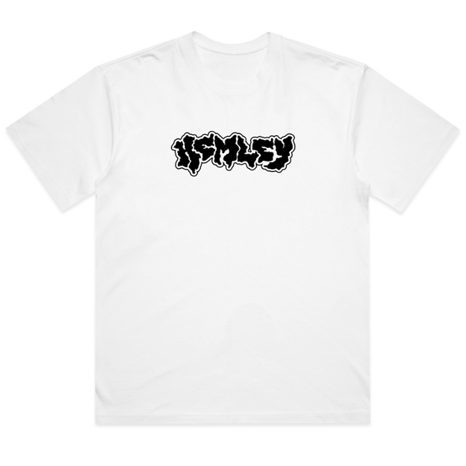 Hemley - Concrete Logo Tee - White/Black