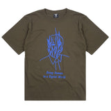 Candice - Man On Fire Tee - Olive