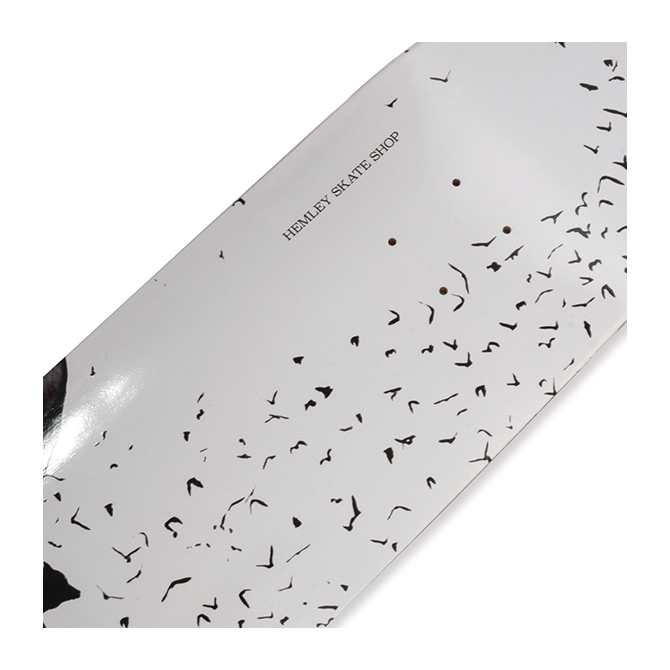 Hemley Skate Shop - Flying Fox Deck - Grey - Hemley Skateboarding
