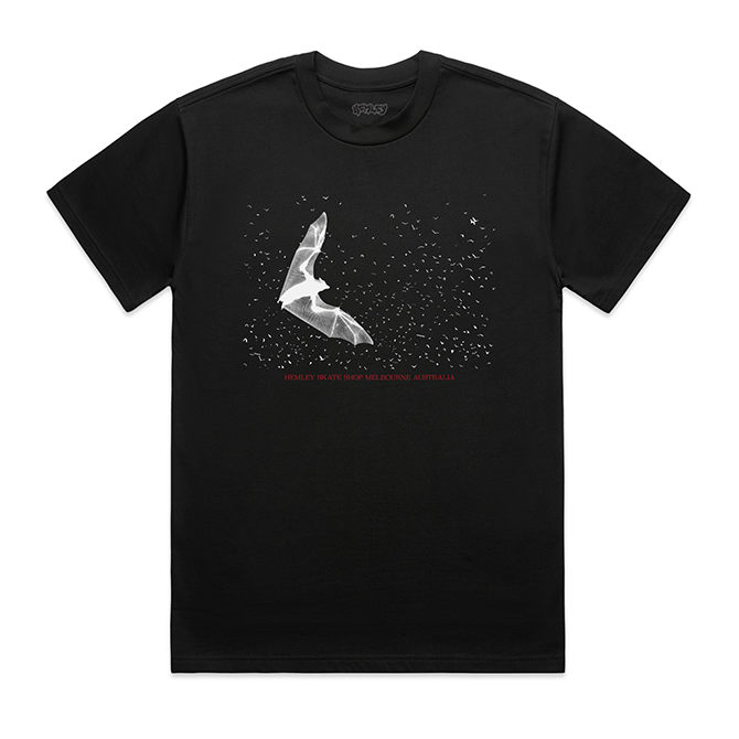 Hemley Skate Shop - Flying Fox Tee - Black