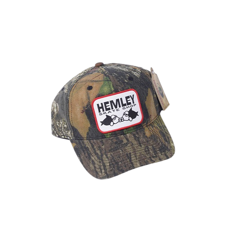 Hemley Skate Shop - Kiss My Bass Cap - Camo