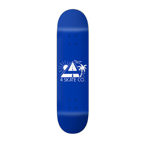 The 4 Skate Co. - Route 4 Deck - Blue