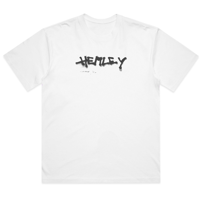 Hemley - Sketchy Tee - White/Grey