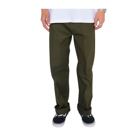 Dickies - 852AU Super Baggy Loose Fit Pants - Olive Green