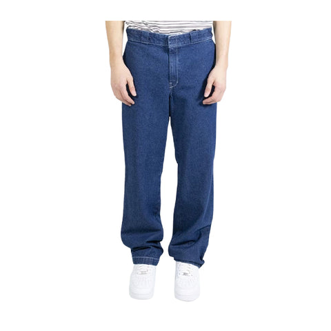 Dickies - 874 Original Relaxed Fit Denim Jean - Rinsed Indigo