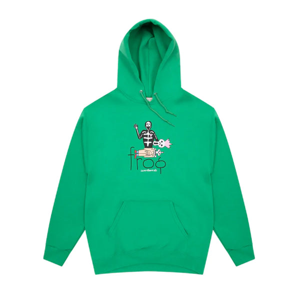 Green deals skate hoodie