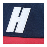 Hopps - Big H Wool Snapback - Navy/Red