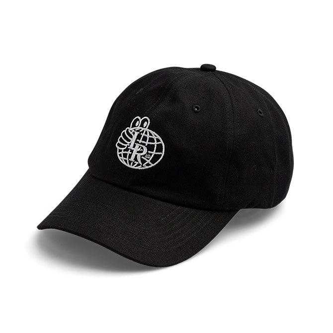 Last Resort AB - Atlas Logo - 6 Panel Daddy Cap  - Black