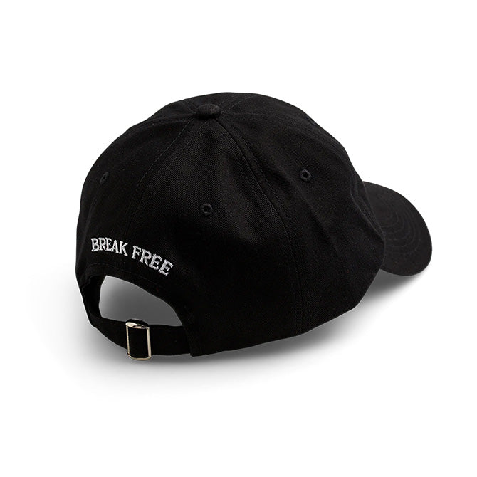 Last Resort AB - Atlas Logo - 6 Panel Daddy Cap  - Black