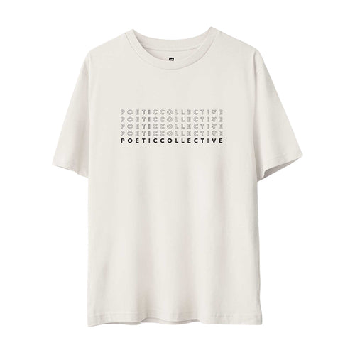 Poetic Collective - Sports Tee - Off White